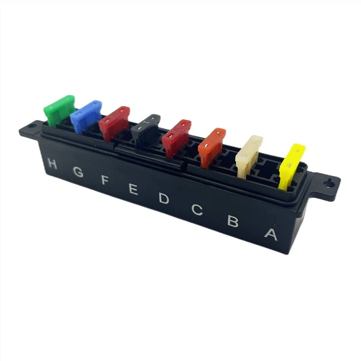 8 way Waterproof Auto Car Blade Fuse Box 4