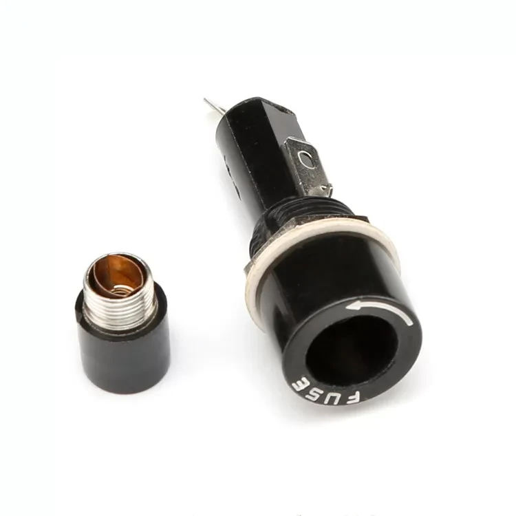 Panel Mounted Fuse Holder Screw Off Type For 6 X 30mm